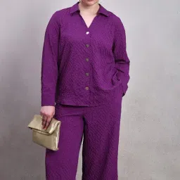 Vero Moda Curve Violet Co Jony Regular Fit Shirt image 4