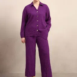 Vero Moda Curve Violet Co Jony Regular Fit Shirt image 5