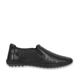 Metro Men's Black Casual Loafers-picture-30
