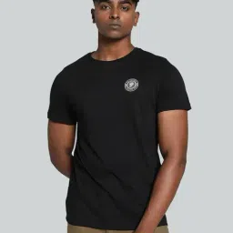Puma Black Cotton Slim Fit Sports T-Shirt-image-22
