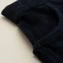 Allen Solly Boys Navy Cotton Regular Fit Trousers image 5