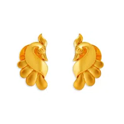 Muthoot Pappachan Swarnavarsham 22Kt Peacock Earrings image 2