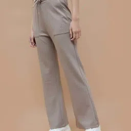 Kappa Light Brown Regular Fit Trousers image 3