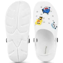HOPPA Kids White Clogs image 5