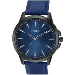 Timex Men Blue Round Dial Analog Watch - TWEG165SMU09 image 2