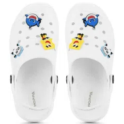 HOPPA Kids White Clogs image 4