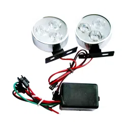 AllExtreme EX3L2SL Fog Lamp Compatible for Bike and Cars - White (Pack of 2)-picture-37