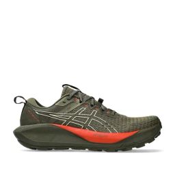 Asics Men's GEL-Trabuco 13 Brown Stone & Wheat Yellow Running Shoes-picture-43