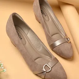 Rocia Block Pumps with Buckles-picture-16