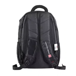 SWISS MILITARY Laptop Backpack & Cooling Pad Combo 25 L Black Nylon, LBP58_LCF01 image 3
