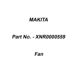 Makita Fan, Part No XNR0000559-picture-28