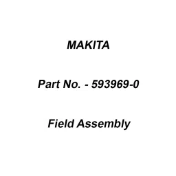 Makita 240 V Field Assembly for M4100B, Part No 593969-0-picture-18