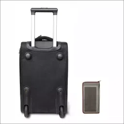 SWISS MILITARY Duffle & Trolley Bag Combo 47 L Black Nylon, DB1A_TW2 image 2