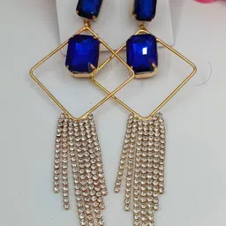 MUNMUN'S Geometric Drop Earrings image 2
