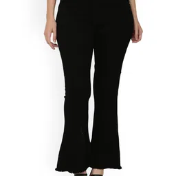 DehlizeTrendz Women High-Rise Clean Look Bootcut Stretchable Jeans-picture-31