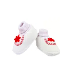 NESKA MODA Unisex Kids Cotton Booties image 5