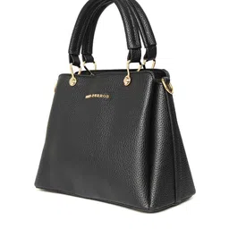 Lino Perros Black Solid Handheld Bag image 2