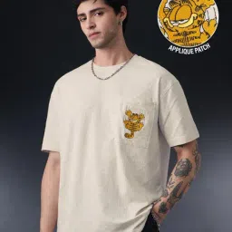 The Souled Store Garfield Scratchy Oversized T-Shirt-picture-42