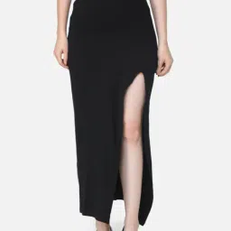 Scorpius Black Midi Skirt-picture-48