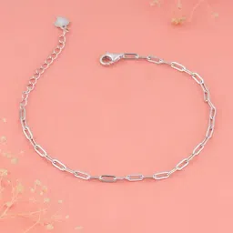 GIVA 92.5 Sterling Silver Braid of Beauty Bracelet-picture-35