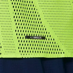 Asics Green Regular Fit Self Pattern Sports T-Shirt image 5