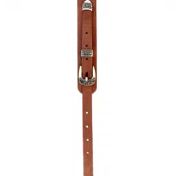 Aditi Wasan Maroon Studded Leather Casual Belt image 5