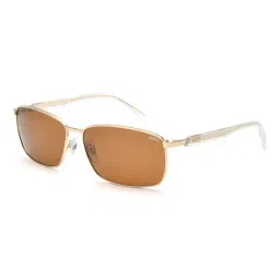 IDEE Brown Rectangular Sunglasses for Men-image-0
