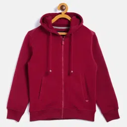 Crimsoune Club Kids Maroon Regular Fit Sweatshirt-picture-22