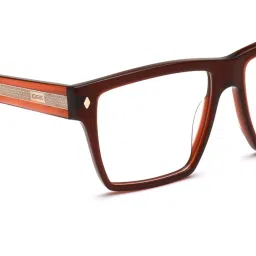 IDEE Brown Square Eye Frames for Men image 5