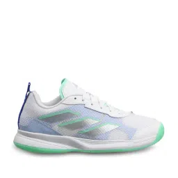 Adidas Women's AvaFlash White Tennis Shoes-image-7