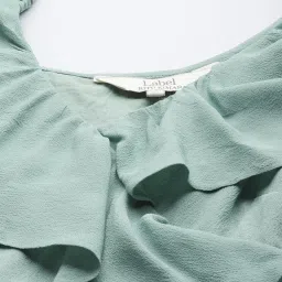 Label Ritu Kumar Mint Relaxed Fit Solid Jumpsuit image 5