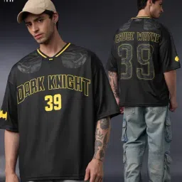 The Souled Store Batman Bruce Wayne Oversized Jersey-image-46