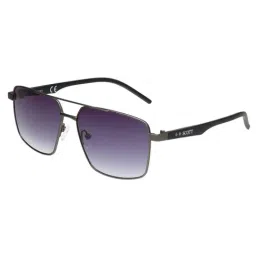 SCOTT Purple UV Protection Aviator Sunglasses for Men-image-28