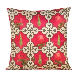 India Circus Multicolor Silk Clover Knotty Cushion Covers - Set of 5 image 3