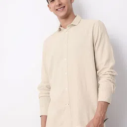 Mast & Harbour Cotton & Linen Casual Shirt-picture-37