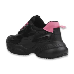 Shoetopia Kids Black Sneakers image 5