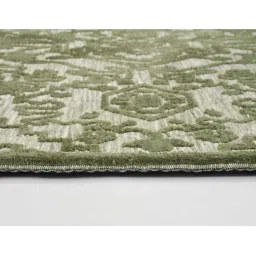 Presto Green Polyester Traditional Carpet image 5