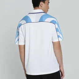 Puma White Relaxed Fit Sports T-Shirt image 2