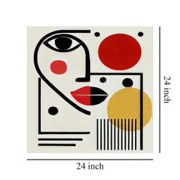 999Store Multicolor Canvas Geometric Art Painting image 5