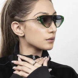 Ted Smith Brown Butterfly UV Protection Unisex Sunglasses-picture-26