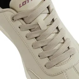 Lotto Women's Impulso Citta Beige Casual Sneakers image 4
