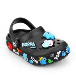 HOPPA Kids Black Clogs image 2