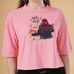 BAESD Printed T-Shirt With Trousers Co-Ords image 2