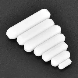 Tarson 8 x 30 mm Rare Earth Magnet Round Stirrer Bar for Chemistry Labs 4304 (Pack of 5 Pcs)-picture-48