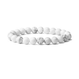 EDMIRIA Unisex White Wood Bracelet-picture-4