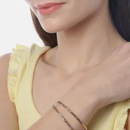 Shayna Silver Alloy Bracelet image 1