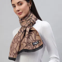HANDICRAFT PALACE Women Abstract Printed Reversible Scarf image 3