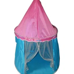 FunBlast Portable and Foldable Hexagon Polyester Castle Tent House for Kids - Pink-image-48