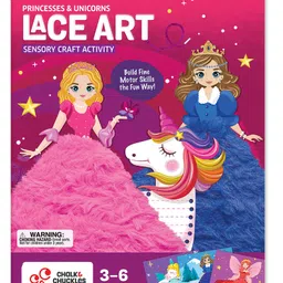 Chalk and Chuckles Lace Art-Princess & Unicorns-image-18