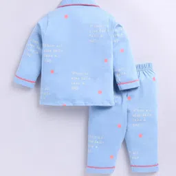 Clt.s Unisex Kids Printed Night suit image 5